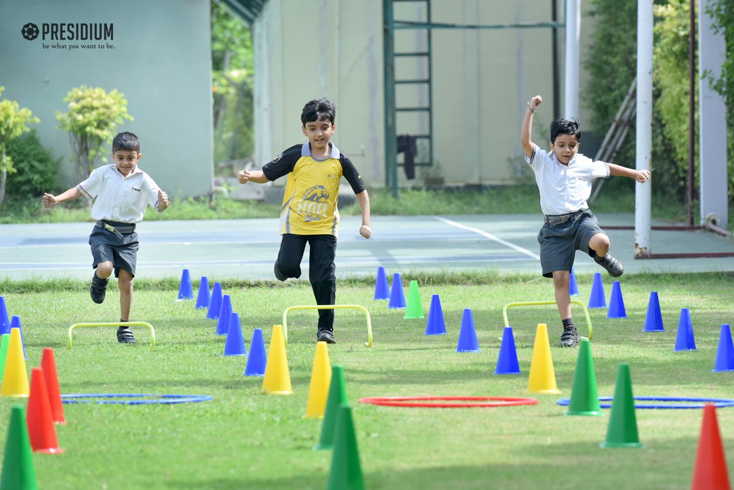 Presidium Rajnagar, PRESIDIANS DISPLAY ZEAL FOR SPORTS ON NATIONAL SPORTS DAY 2023